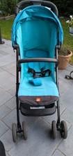 poussette bébé Gb Qbit bleue