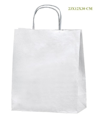 Sacs papier blanc - 50,