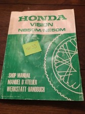 Honda Scooter Vision NB50 NB NE 50 NE50M NE50 M  manuel revue technique atelier