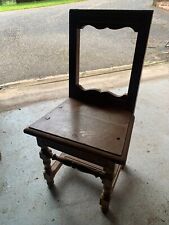 ANCIENNE PETITE CHAISE LORRAINE EN BOIS POUR ENFANT FIN XIXème 