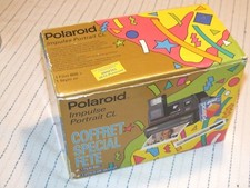 POLAROID Impulse CL Films 600 - Coffret spécial état - boite et surboite !