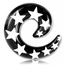 Élargisseur spirale acrylique