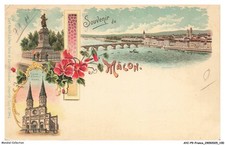 AYCP9-0879-71 - MACON - Eglise saint-pierre - Statue de lamartine