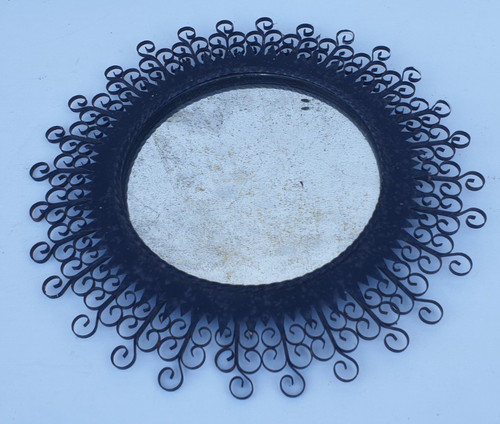 Miroir vintage fer forgé - en,
