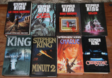 STEPHEN KING - LOT DE 8 LIVRES