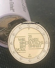 DISPO 2 euro ALLEMAGNE 2025. Réunification de l'Allemagne. Envoi en suivi.