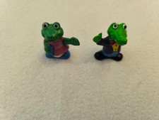 3 Figurines grenouilles embout de crayon