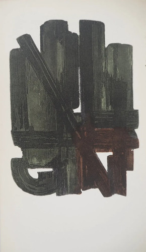 Pierre soulages eau - pierre, forte