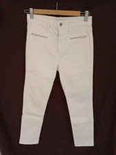 ABERCROMBIE KIDS jean slim blanc T 14/16 ans (voir mesures)