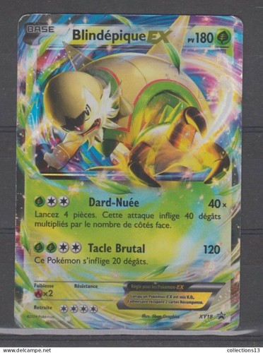 Carte pokemon blindépique - carte,