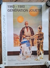 star wars affiche vente aux encheres Drouot GENERATION JOUETS 2013 Droids Paris 