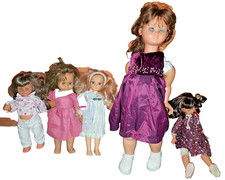 Lot Nina Suzette Doline Bella Nancy Famosa et poupée Toyse anciennes vintage