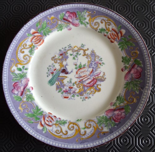 Assiette dessert ancienne - , ancienne-
