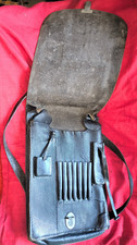 porte carte cuir noir bretelle