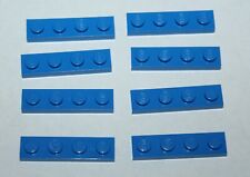 Lego 8 Blue Plate 1x4 ref
