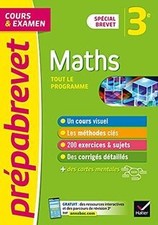 Maths 3e : tout le programme
