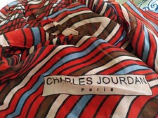 Charles JOURDAN Etolle 135 cm de côté en mousseline