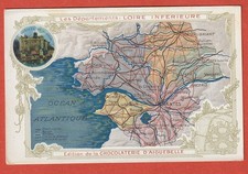 CPA -CHROMO -CHOCOLATERIE D'AIGUEBELLE - DEPARTEMENTS - LOIRE INFERIEURE