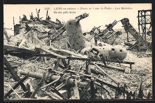 Cpa lens fosse 1 - fosse, no.