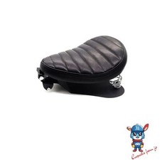 JPMODAO Sportster XL1200 883 Bobber Seat Kit cuir noir siège solo rayé