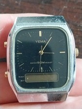 MONTRE YEMA VINTAGE ANALOGIQUE