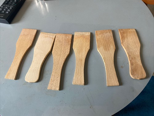 Lot spatules mini bois - lot,