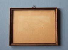 Petit cadre en bois doré