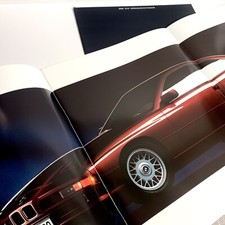 BMW 850i + INDIVIDUALITÄT / lot de 2 XXL brochures catalogues 48+8p DE 1989