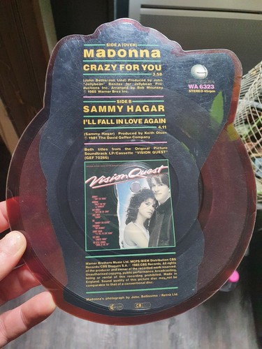 Madonna crazy for you picture - madonna,