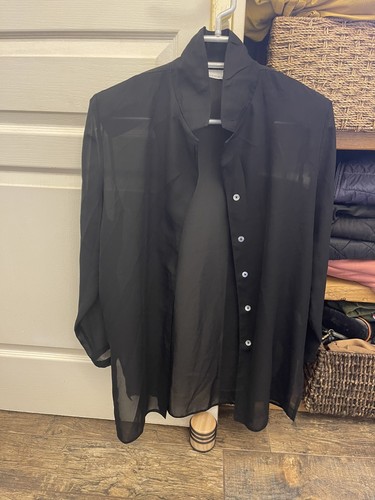 Chemise longue noire - longue,