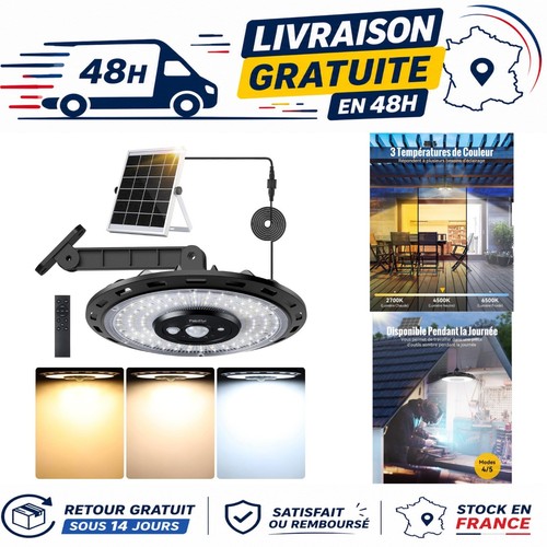 Lampe solaire extérieur