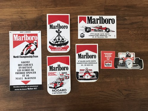 Marlboro lot autocollants - marlboro,