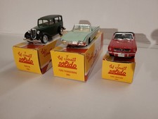 3 voitures miniatures 1/43