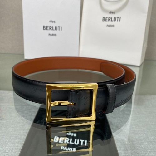 New berluti black brown - new, black/brown
