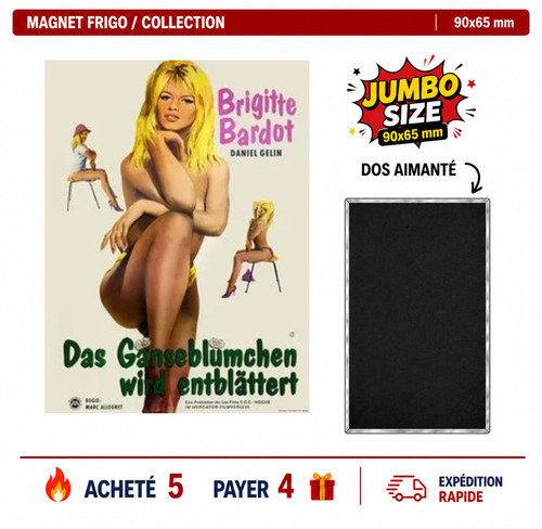 Magnet frigo brigitte bardot - brigitte,