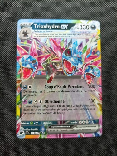 Carte pokemon trioxhydre - carte,
