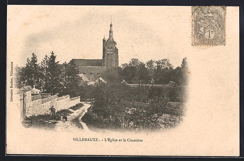 Cpa villenauxe église et - cpa, l´Église