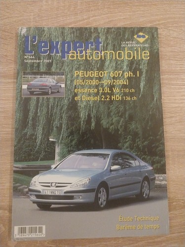Revue technique peugeot 607 - 607, v6