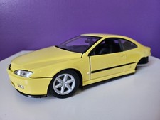 Peugeot 406 coupé V6 Jaune Yellow Gate 1/18 01022 pour pièces Endommagé Damaged