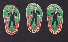 3 Anciennes étiquettes Bière