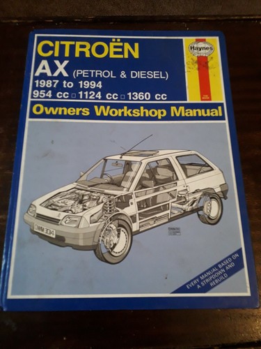 Manuel voiture haynes - voiture, citroen