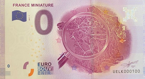 Billet euro france - 0,