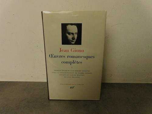 Livre pleiade jean giono - livre,