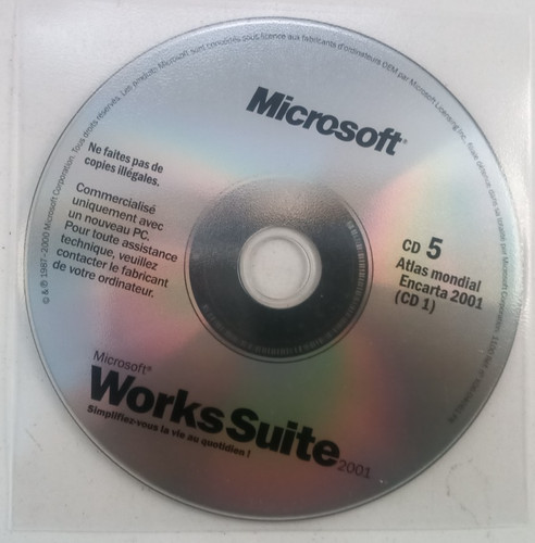 Microsoft works suite - works, 2001