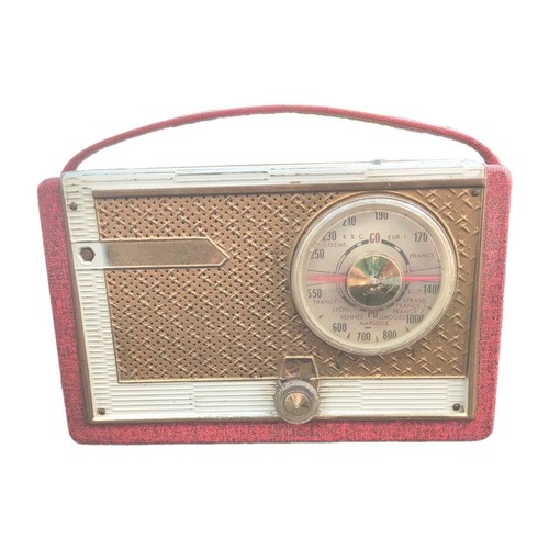 Radio vintage portable années
