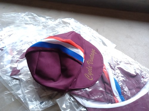 Casquette cycle vintage