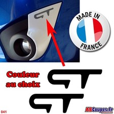 2 Stickers Pare choc pour