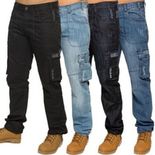 Enzo combat jeans hommes cargo - enzo,