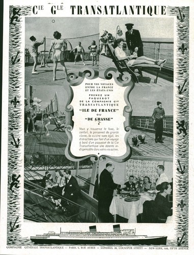 Publicité ancienne cie gle - ancienne,