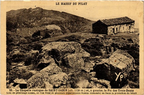 Cpa mont pilat massif - -, du